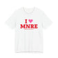 I Heart MNRE Unisex Jersey Short Sleeve T-Shirt