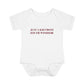 Just a kid from South Windsor Infant Baby Rib Bodysuit