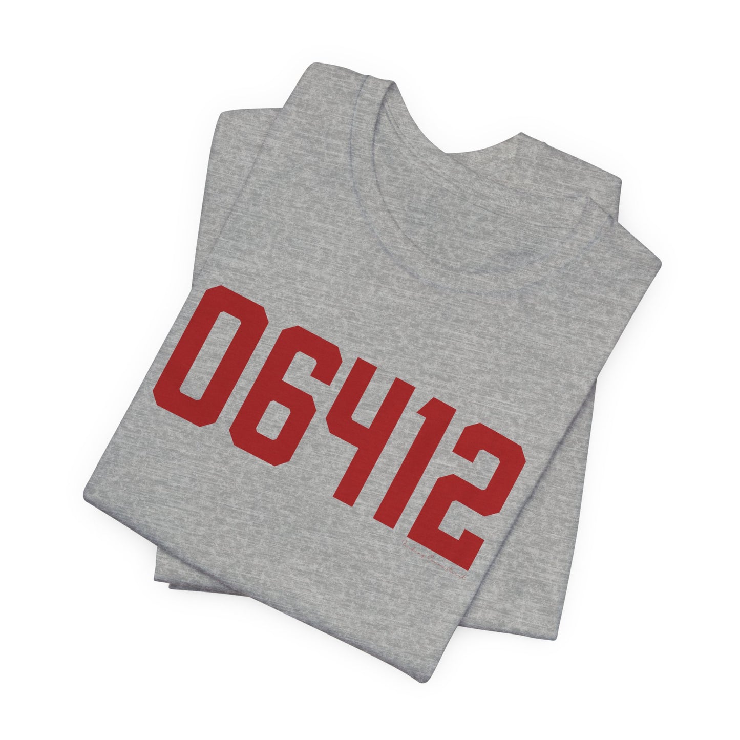 06412 Chester Connecticut Zip Code Unisex Jersey Short Sleeve T-Shirt