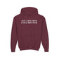 Just a kid from Colchester Youth Heavy Blend Hooded Sweatshirt