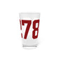 06278 Ashford Connecticut Zip Code Pint Glass, 16oz