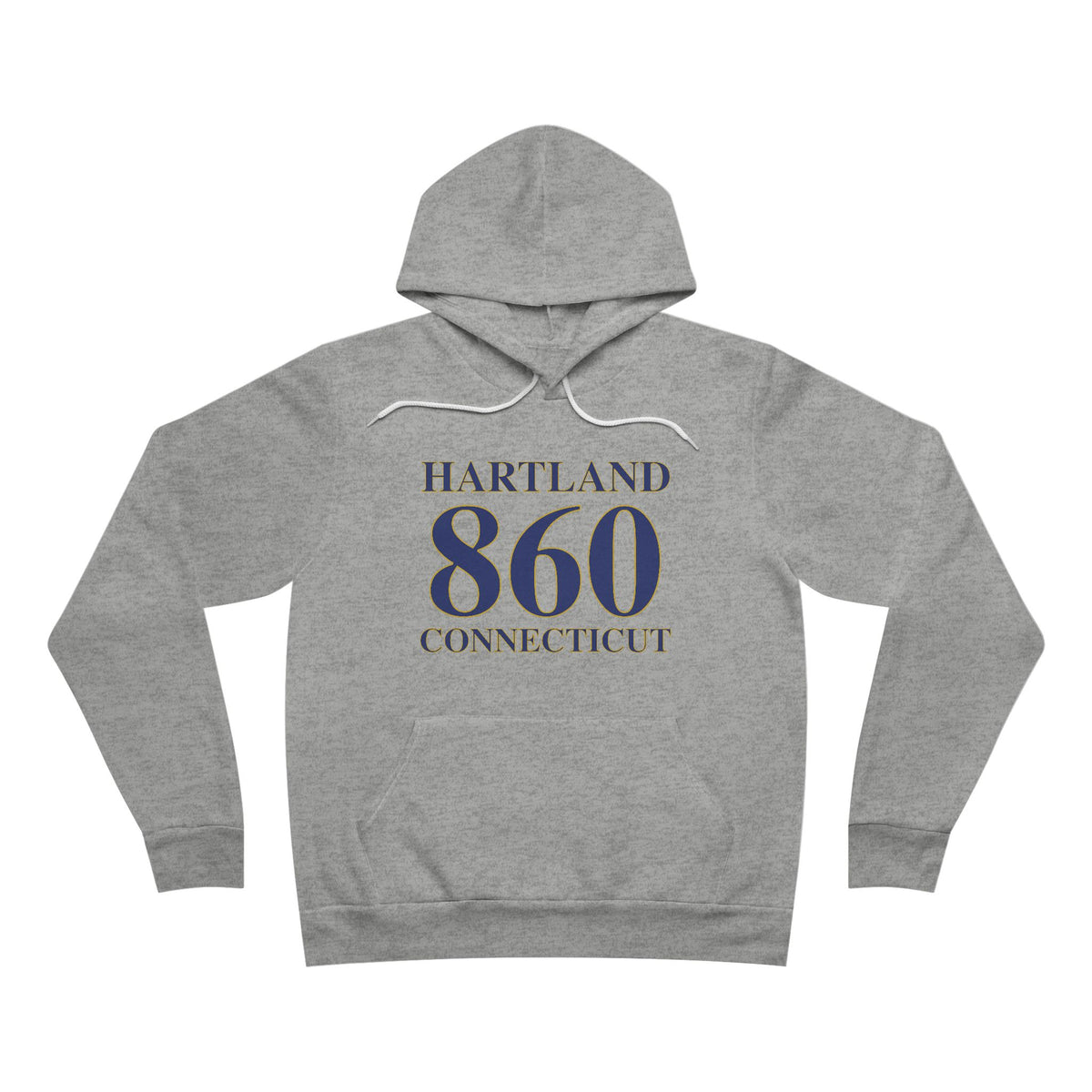 Hartland 860 Connecticut Unisex Sponge Fleece Pullover Hoodie