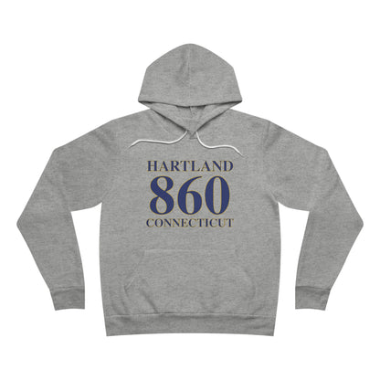 Hartland 860 Connecticut Unisex Sponge Fleece Pullover Hoodie