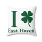 I Clover East Haven Spun Polyester Square Pillow