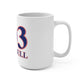 203 Trumbull Red White & Blue Mug 15oz
