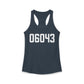 06043 Bolton CT Zip Code Women's Ideal Racerback Tank Top