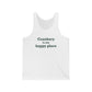 Cranbury is My Happy Place Unisex Jersey Tank Top