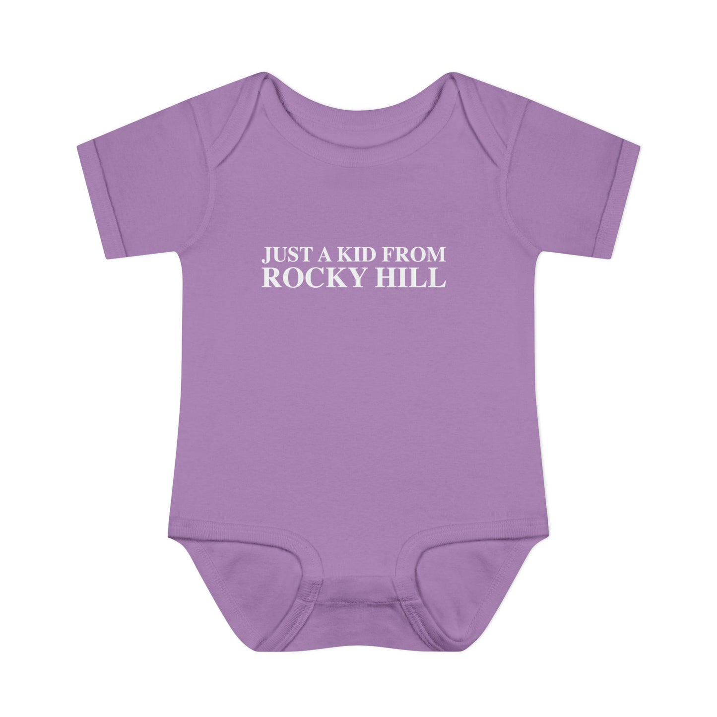 Just a kid from Rocky Hill Infant Baby Rib Bodysuit