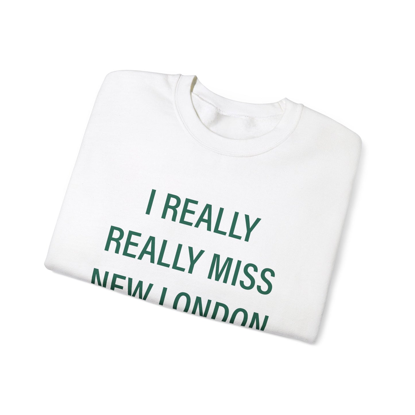 I Really Really Miss New London Unisex Heavy Blend™ Crewneck Sweatshirt