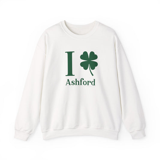 I Clover Ashford Unisex Heavy Blend™ Crewneck Sweatshirt