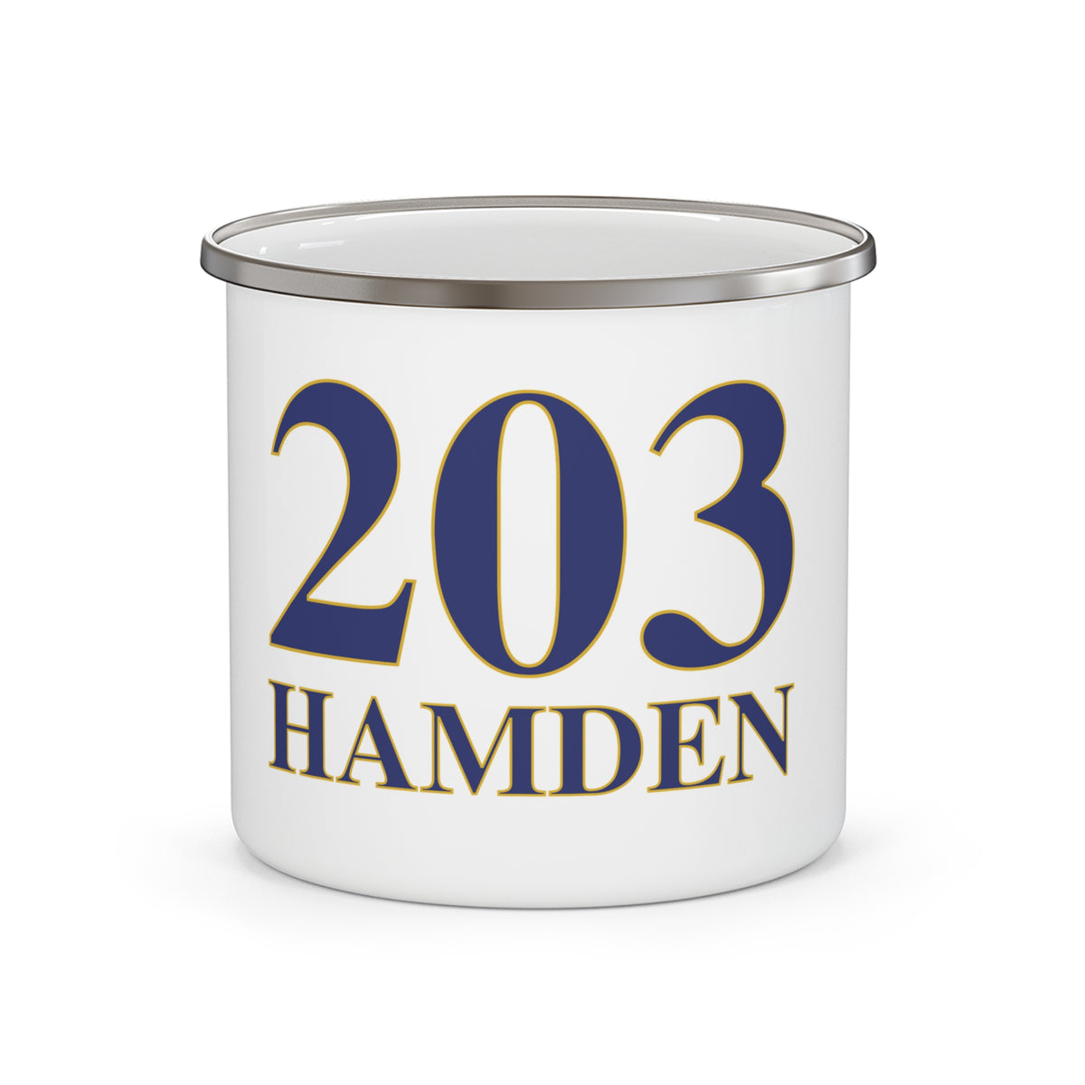 203 Hamden Enamel Camping Mug