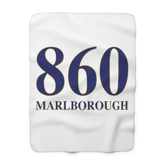 860 Marlborough Sherpa Fleece Blanket