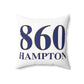 860 Hampton Spun Polyester Square Pillow