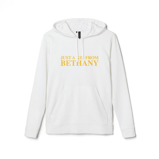 Just a kid from Bethany adidas Unisex Fleece Hoodie