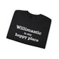 Willimantic is My Happy Place Unisex Heavy Blend™ Crewneck Sweatshirt