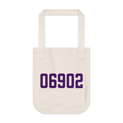 06902 Stamford Connecticut Zip Code Organic Canvas Tote Bag