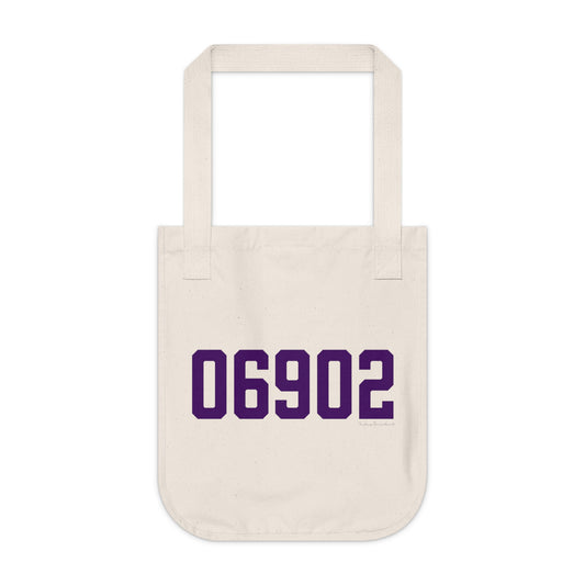 06902 Stamford Connecticut Zip Code Organic Canvas Tote Bag