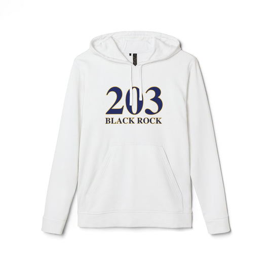 203 Black Rock adidas® Unisex Fleece Hoodie