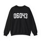 06043 Bolton CT Zip Code Unisex Heavy Blend™ Crewneck Sweatshirt