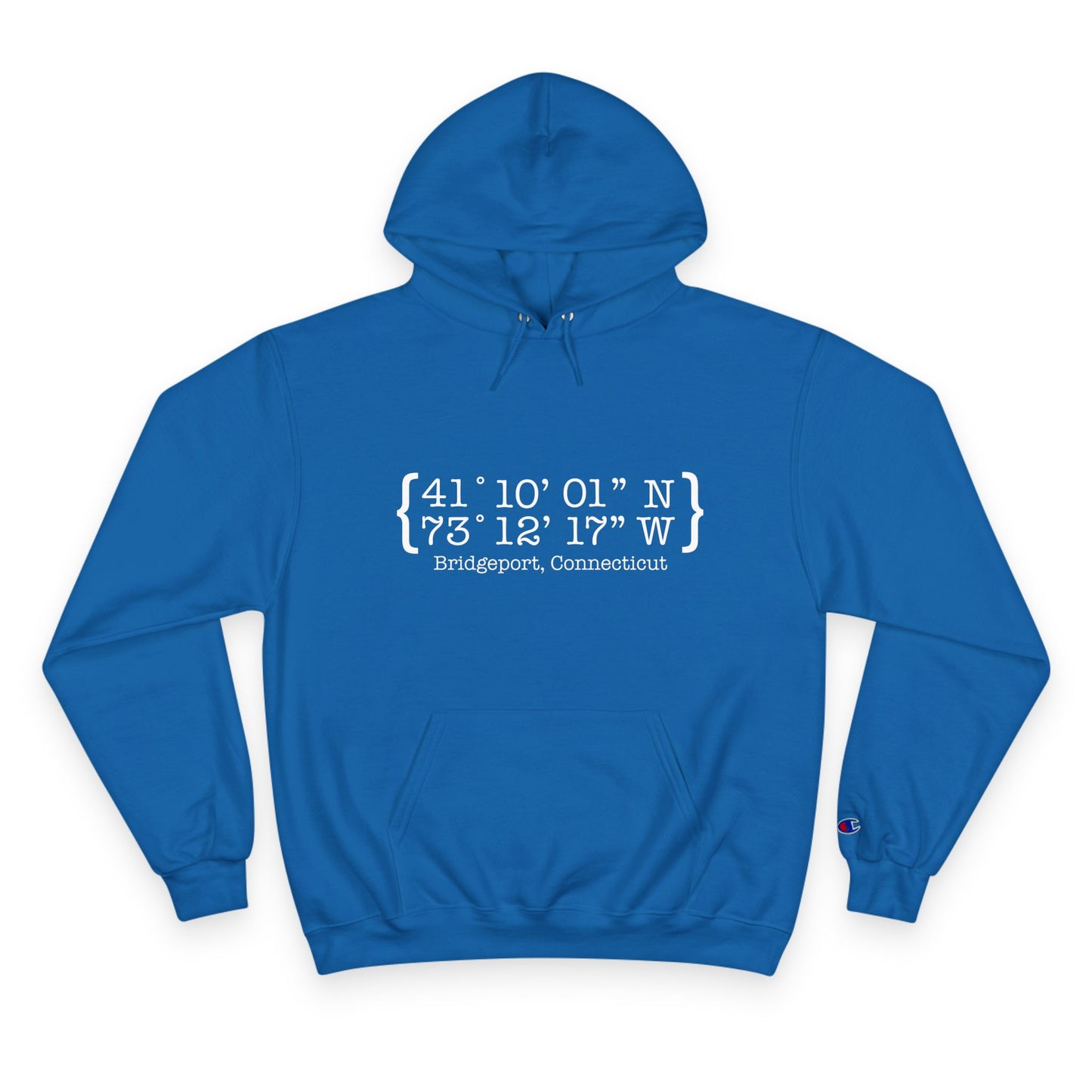 Bridgeport Coordinates Champion Hoodie Sweatshirt