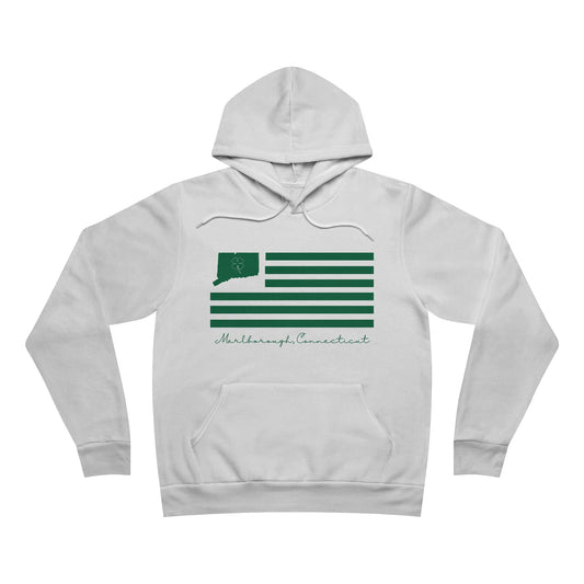 Marlborough Connecticut St. Patrick’s Day Flag Unisex Sponge Fleece Pullover Hoodie