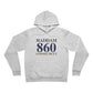 Haddam 860 Connecticut Unisex Sponge Fleece Pullover Hoodie