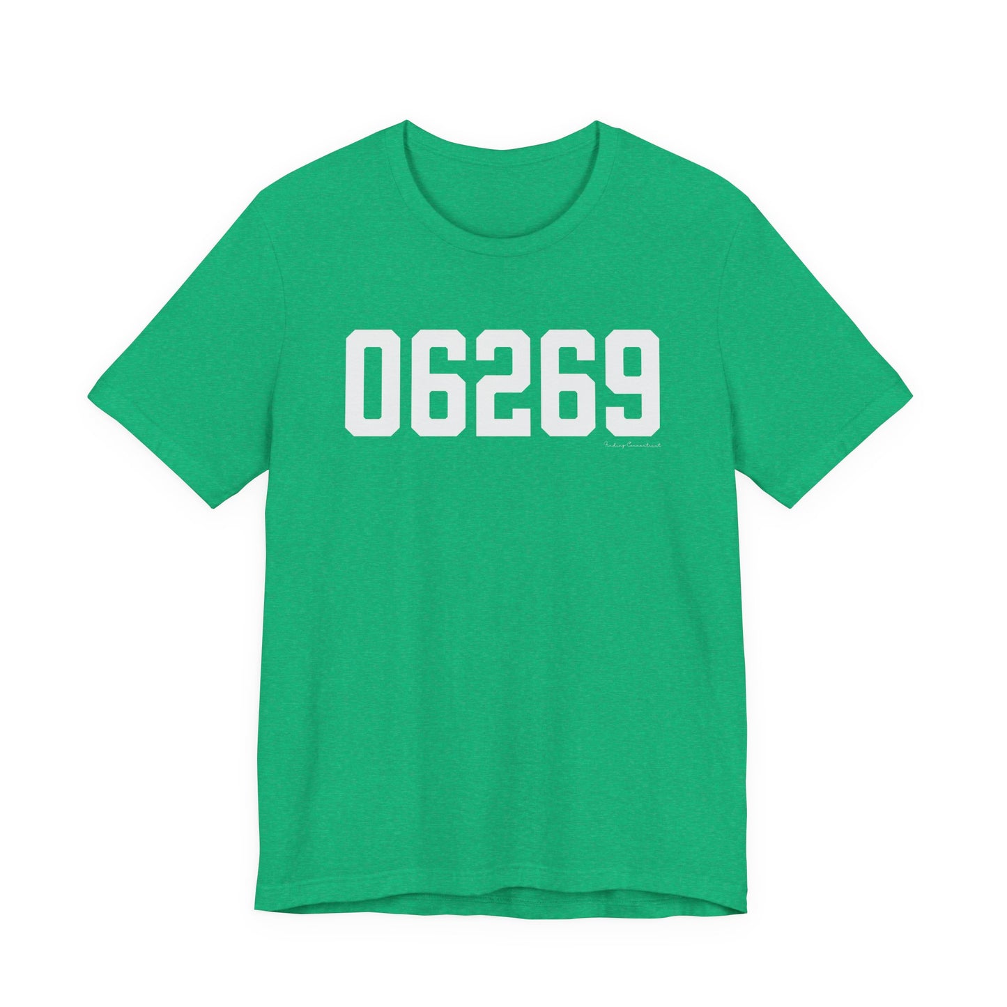 06269 Storrs CT Zip Code  Zip Code Unisex Jersey Short Sleeve T-Shirt