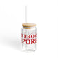 Just a kid from Bridgeport Sipper Glass, 16oz