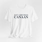 Just a kid from Canaan Unisex Jersey Short Sleeve T-Shirt