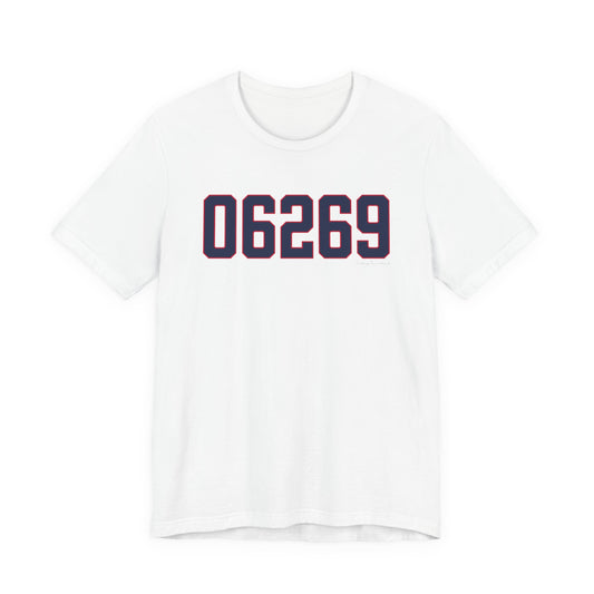 06269 Storrs Connecticut Zip Code Unisex Jersey Short Sleeve T-Shirt