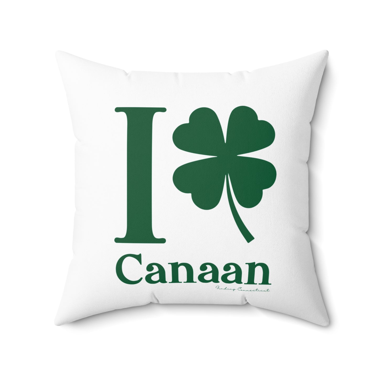 I Clover Canaan Spun Polyester Square Pillow