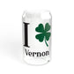 I Clover Vernon Sipper Glass, 16oz