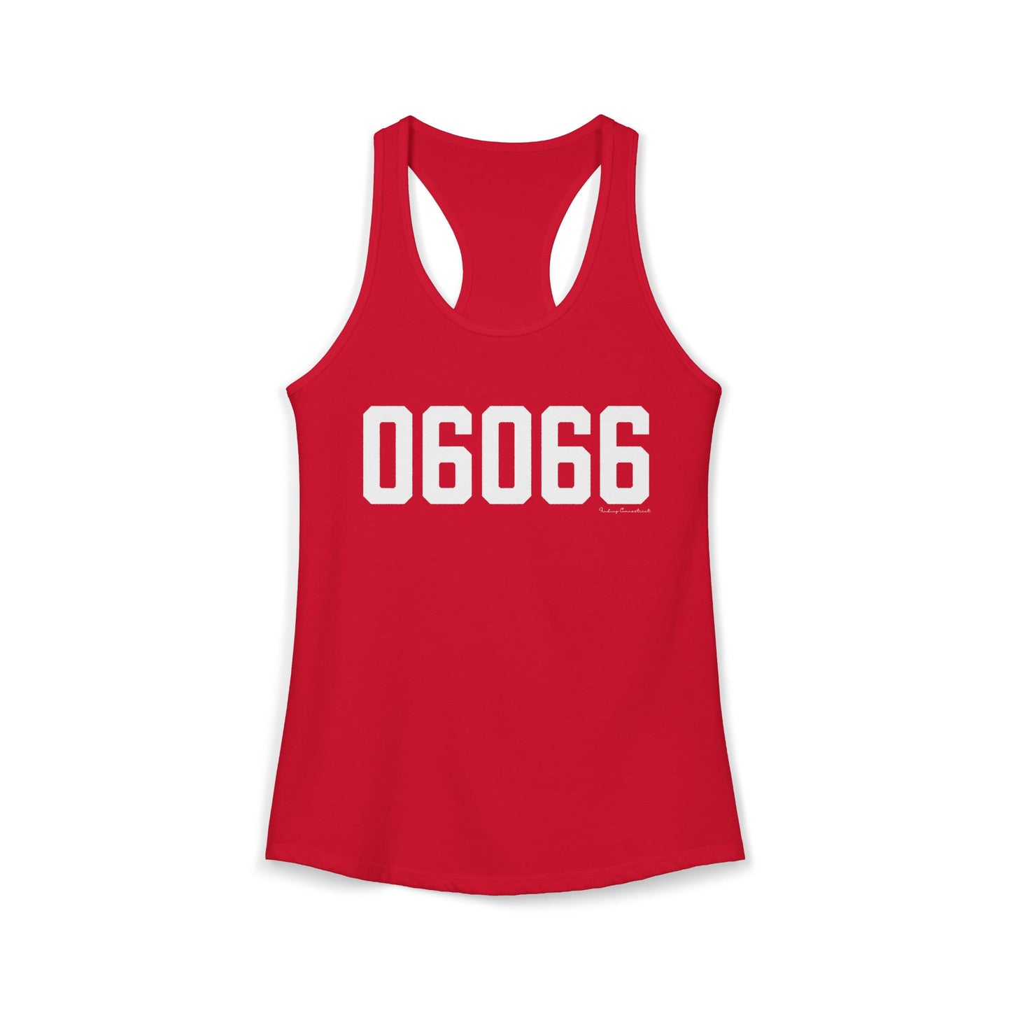 06066 Vernon CT Zip Code Women's Ideal Racerback Tank Top