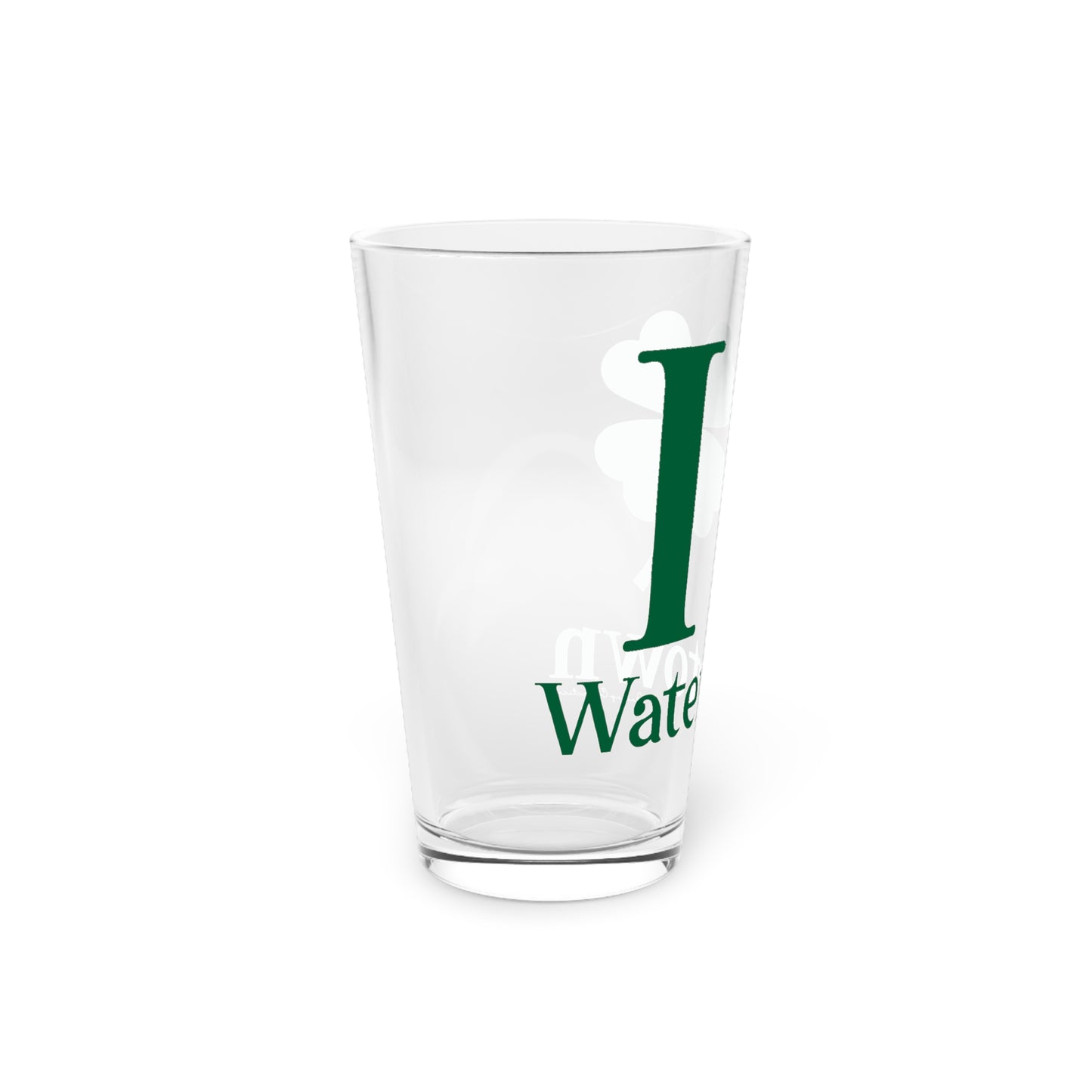 I Clover Watertown Pint Glass, 16oz