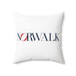 41 Tilt Norwalk Spun Polyester Square Pillow