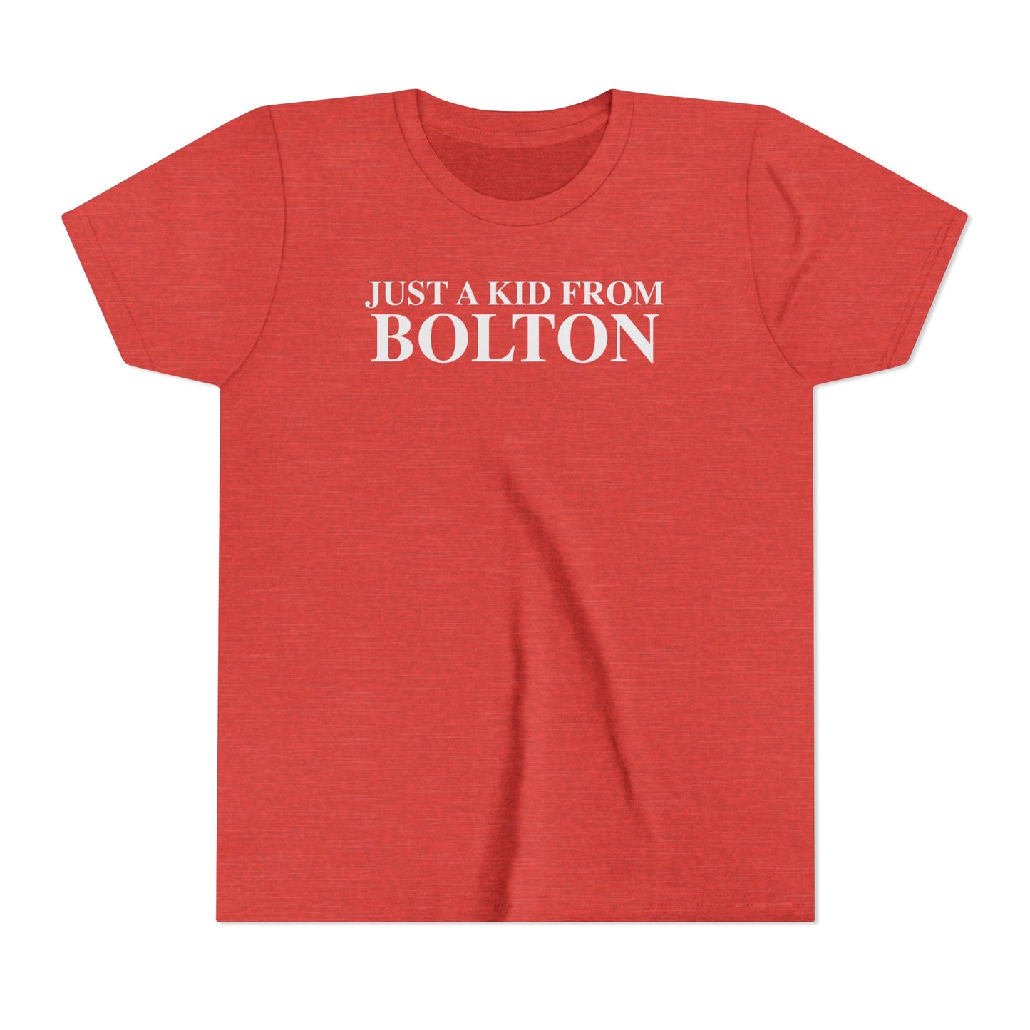 Just a kid from Bolton Youth Short Sleeve T-Shirt