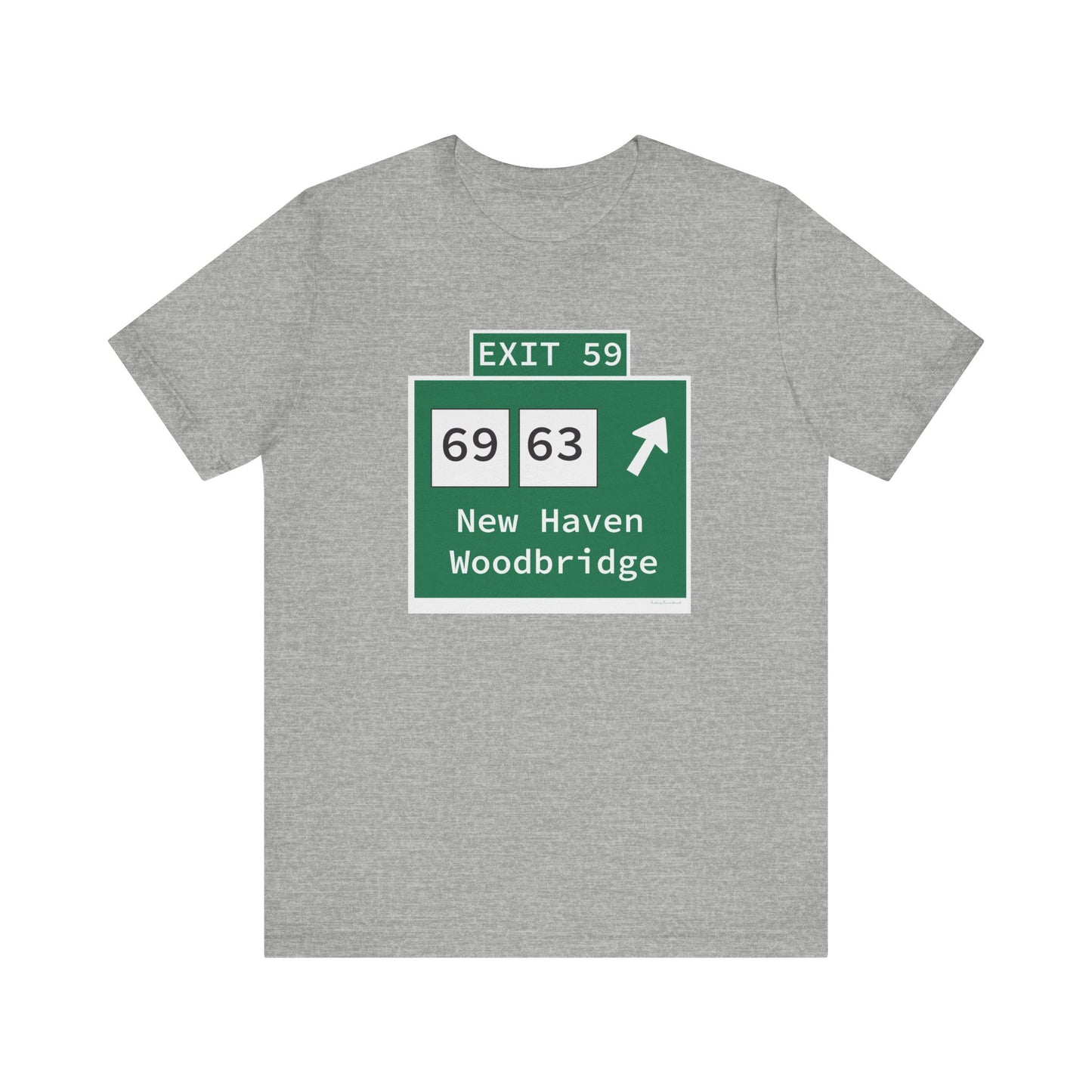 Vintage WCP Exit 59 Sign Unisex Jersey Short Sleeve T-Shirt