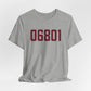 06801 Bethel Connecticut Zip Code Unisex Jersey Short Sleeve T-Shirt