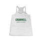 Cromwell Born & Raised Women's Flowy Racerback Tank Top (shirt)