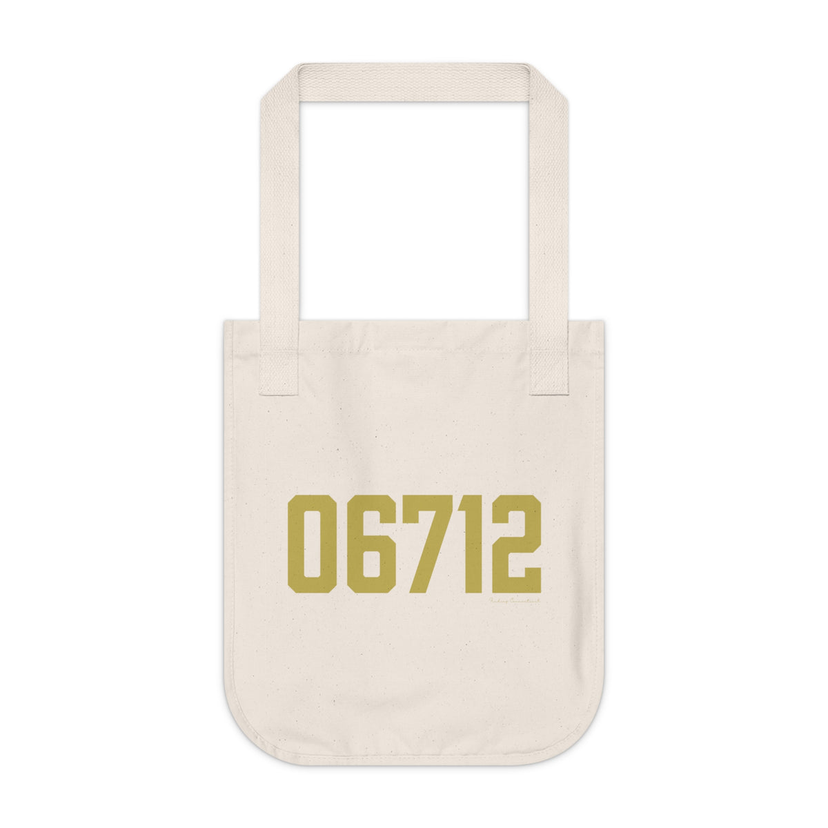 06712 Prospect Connecticut Zip Code Organic Canvas Tote Bag