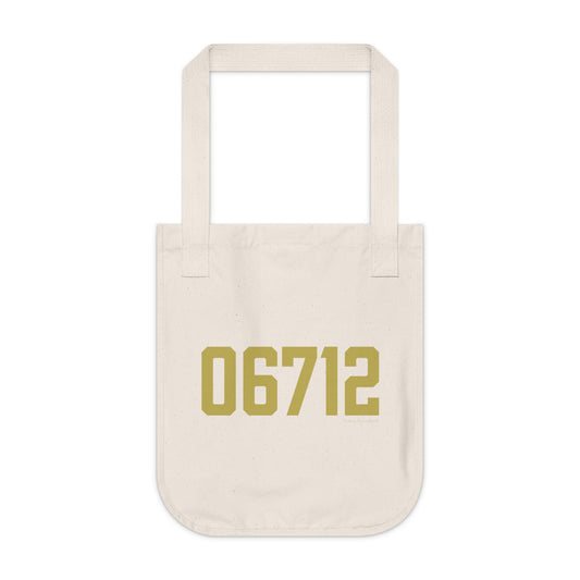06712 Prospect Connecticut Zip Code Organic Canvas Tote Bag