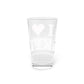 I Heart BKFD Pint Glass, 16oz
