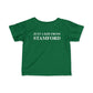 Just a kid from Stamford Infant Fine Jersey T-Shirt