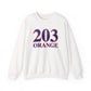 203 Orange Red White & Blue Unisex Heavy Blend™ Crewneck Sweatshirt