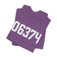 06374 Plainfield CT Zip Code Unisex Jersey Short Sleeve T-Shirt
