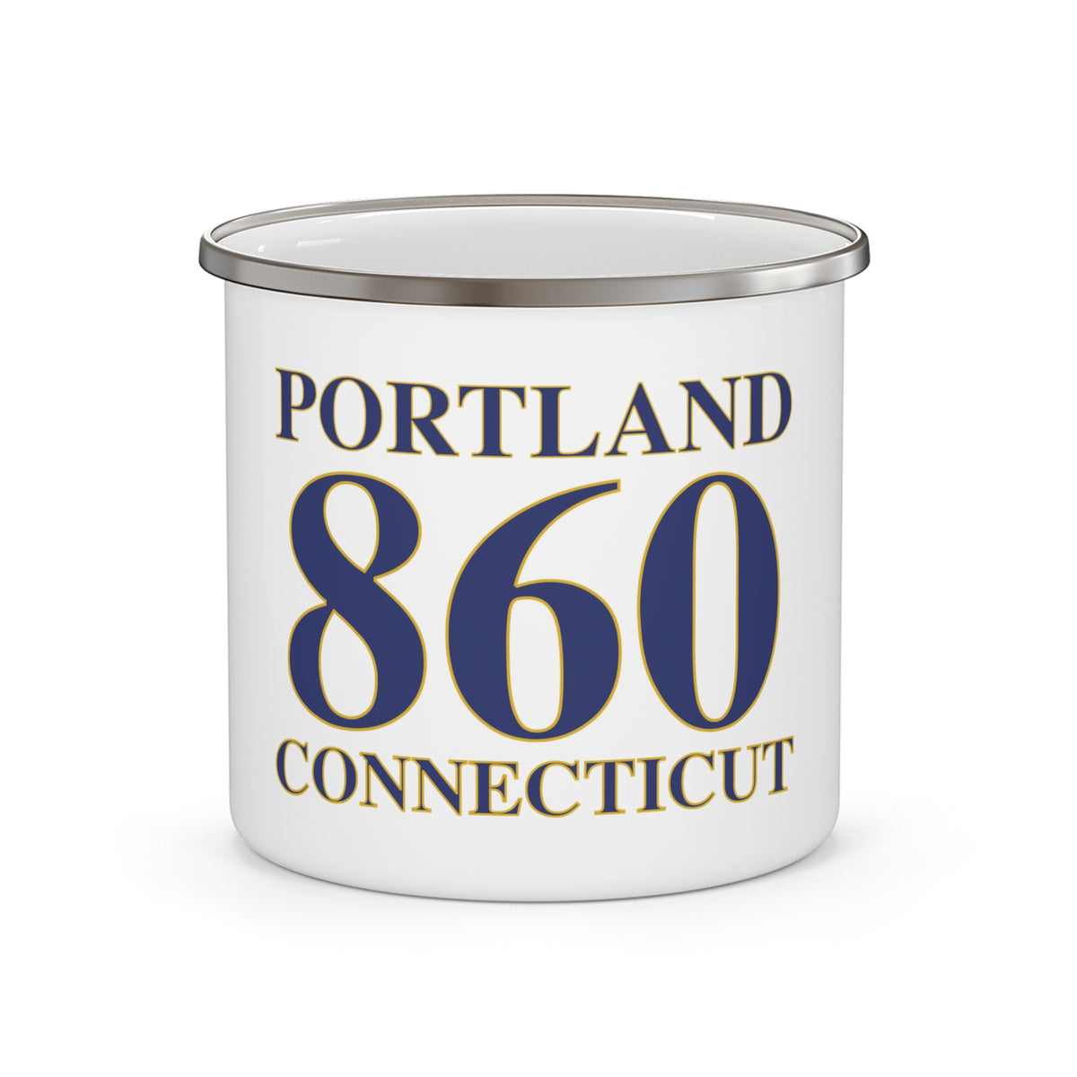 Portland 860 Connecticut Enamel Camping Mug