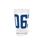 06334 Bozrah Connecticut Zip Code Pint Glass, 16oz