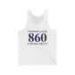 Windsor Locks 860 Connecticut Unisex Jersey Tank Top