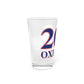 Oxford Red, White & Blue Pint Glass, 16oz