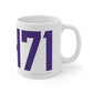 06471 North Branford Connecticut Zip Code Mug 11oz